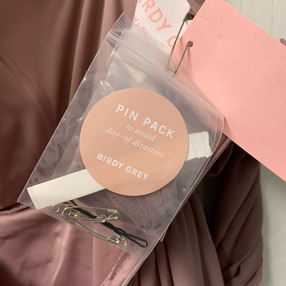 Birdie Grey Grace Convertible Dress in Dark Mauve - Picture 6 of 7